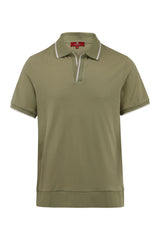 Open Collar-Olive