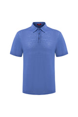 polo linen -Blue