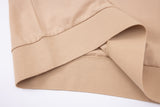open collar -Tan