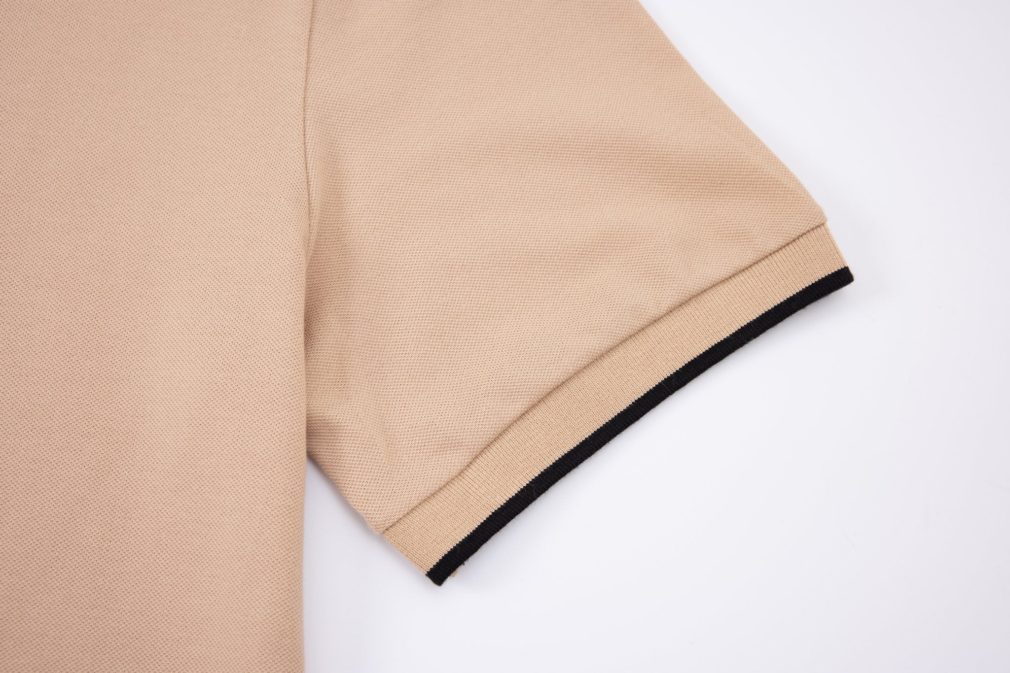 open collar -Tan