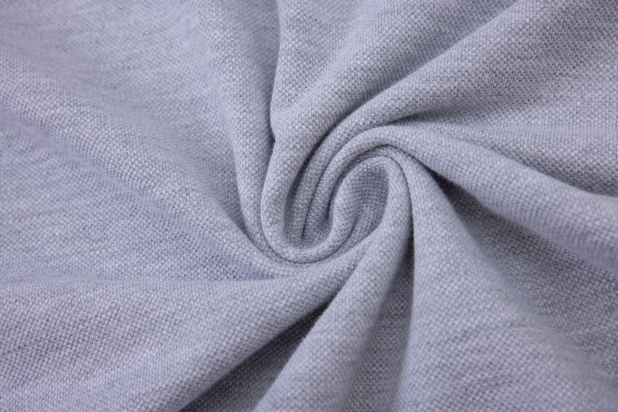 open collar -Light-Gray