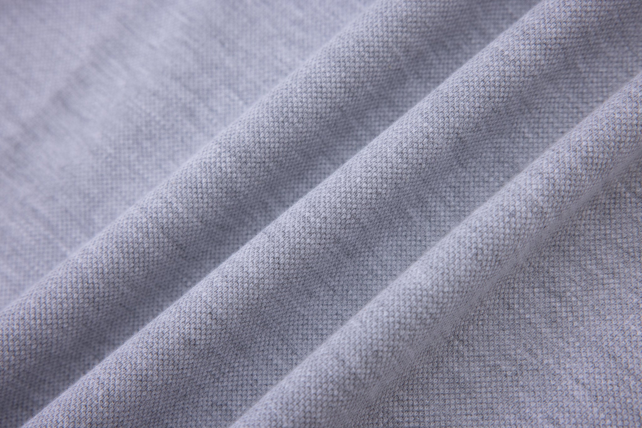 open collar -Light-Gray