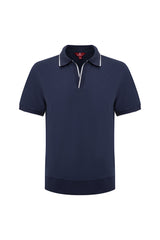 open collar -Navy