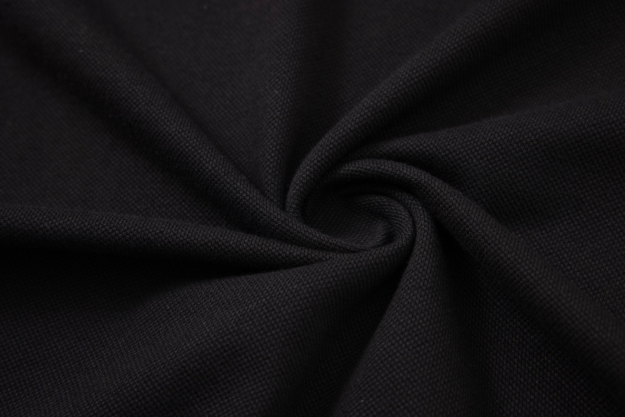 open collar -Black