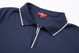 open collar -Navy
