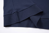 open collar -Navy