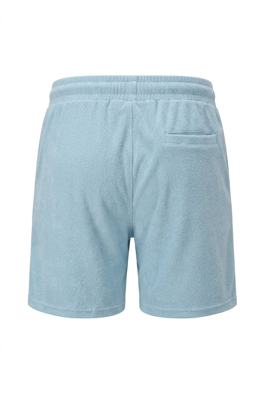 Towel short baby blue