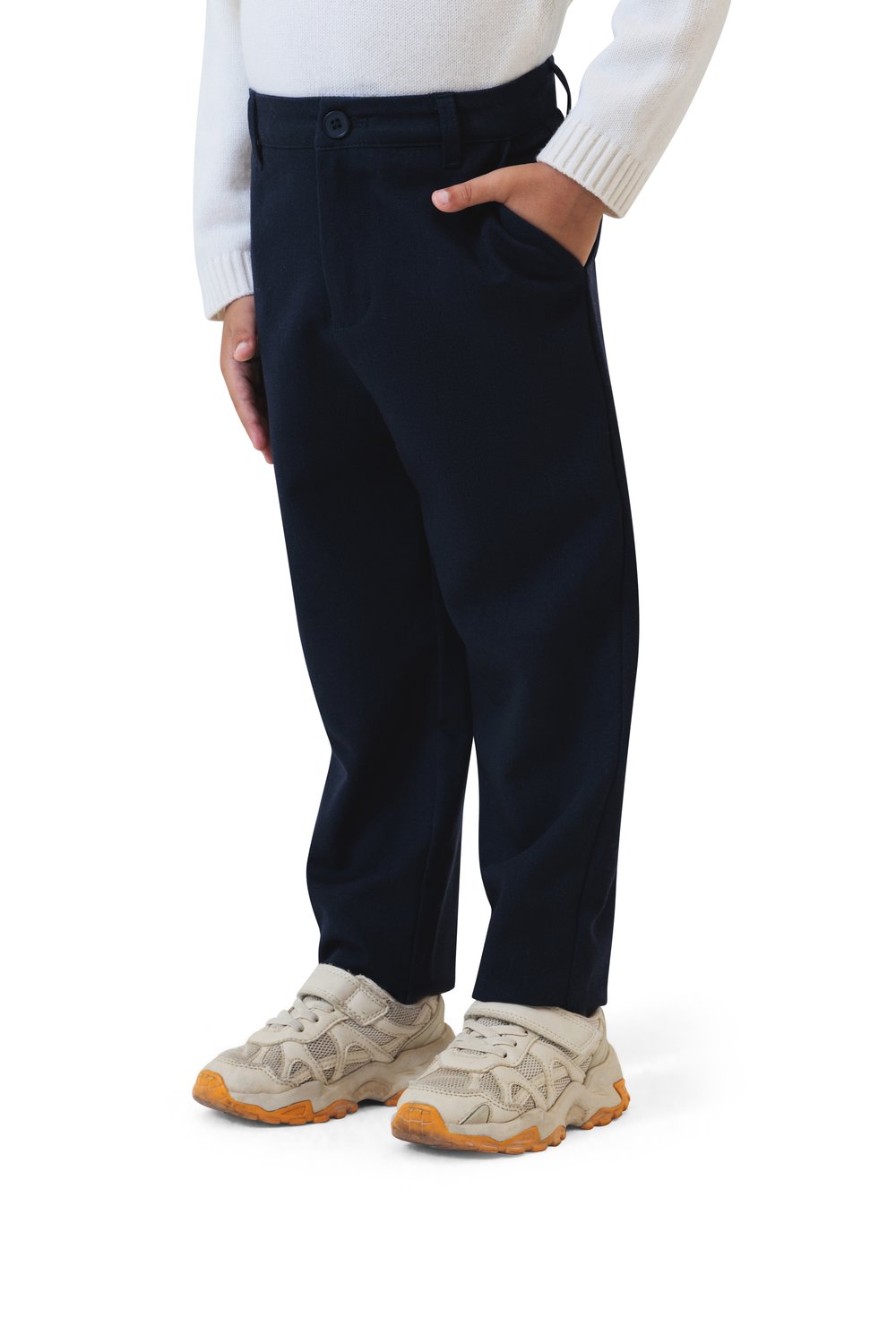 Kid's tailored  trousers slate navy