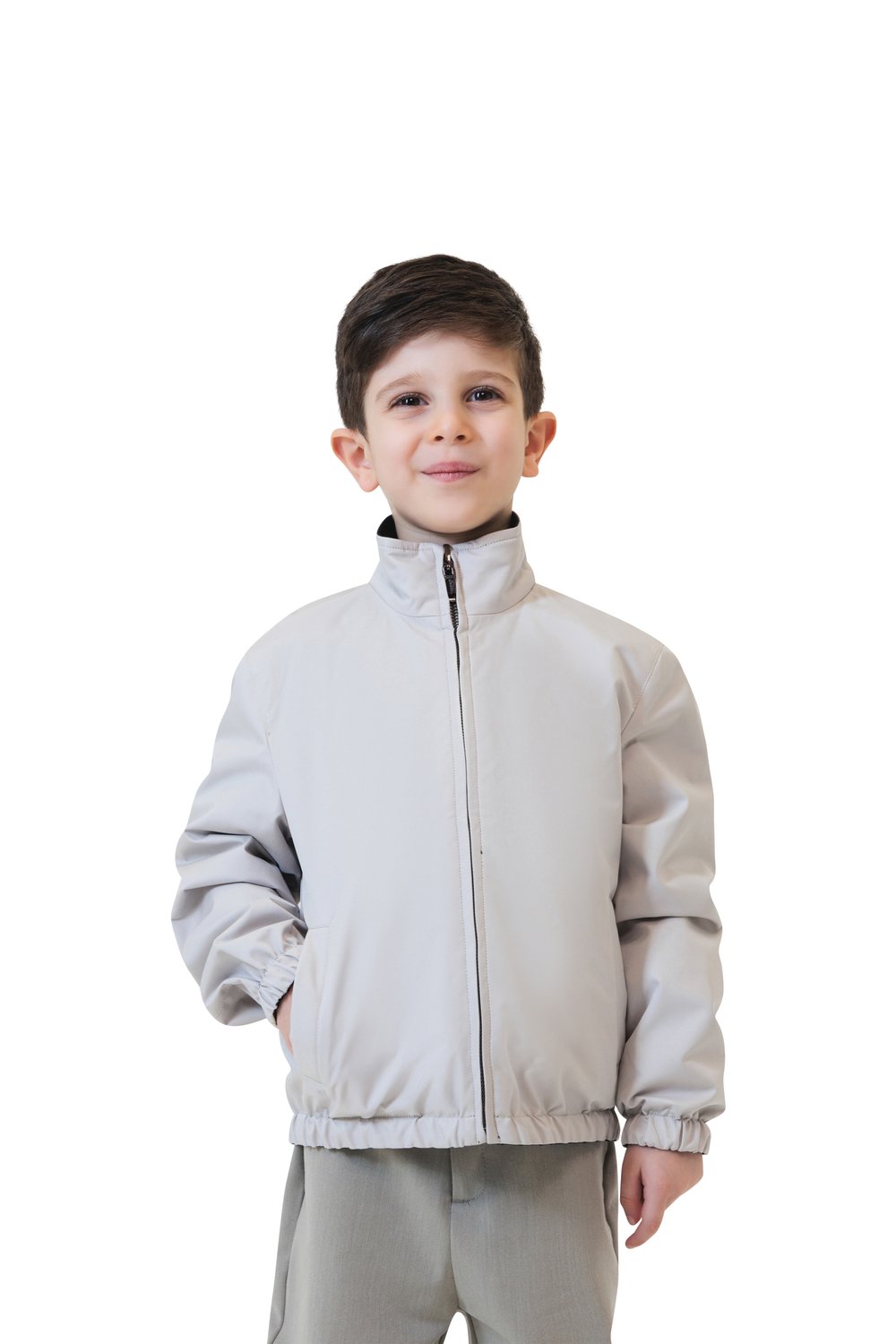 Kid's regent reversible bomber indigo night