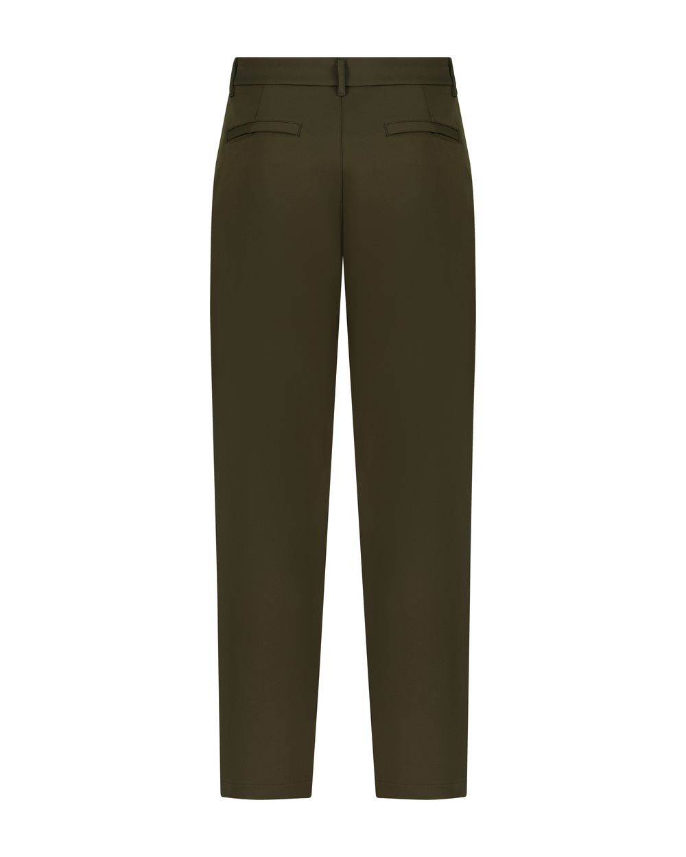 Compact nylon trousers fog olive