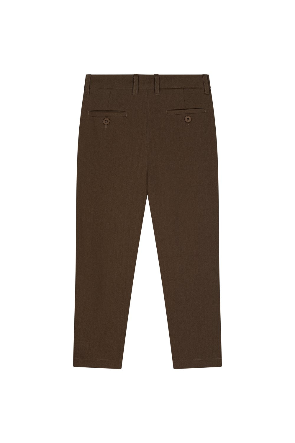 Kid's tailored  trousers coffee bean