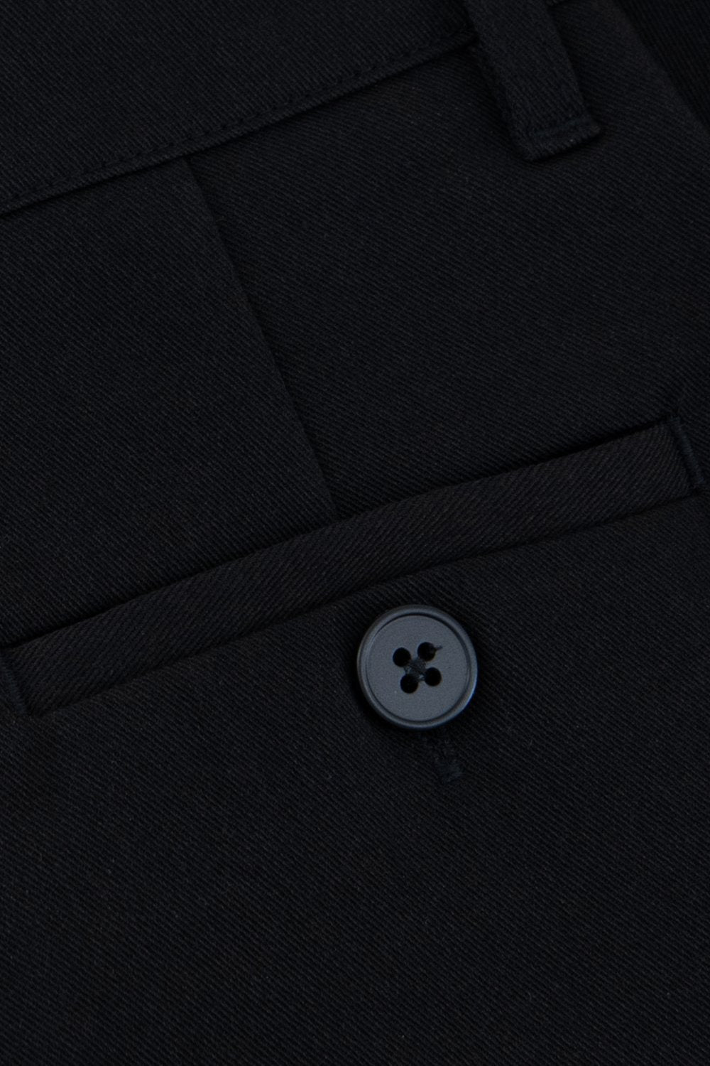 Kid's tailored  trousers carbon black