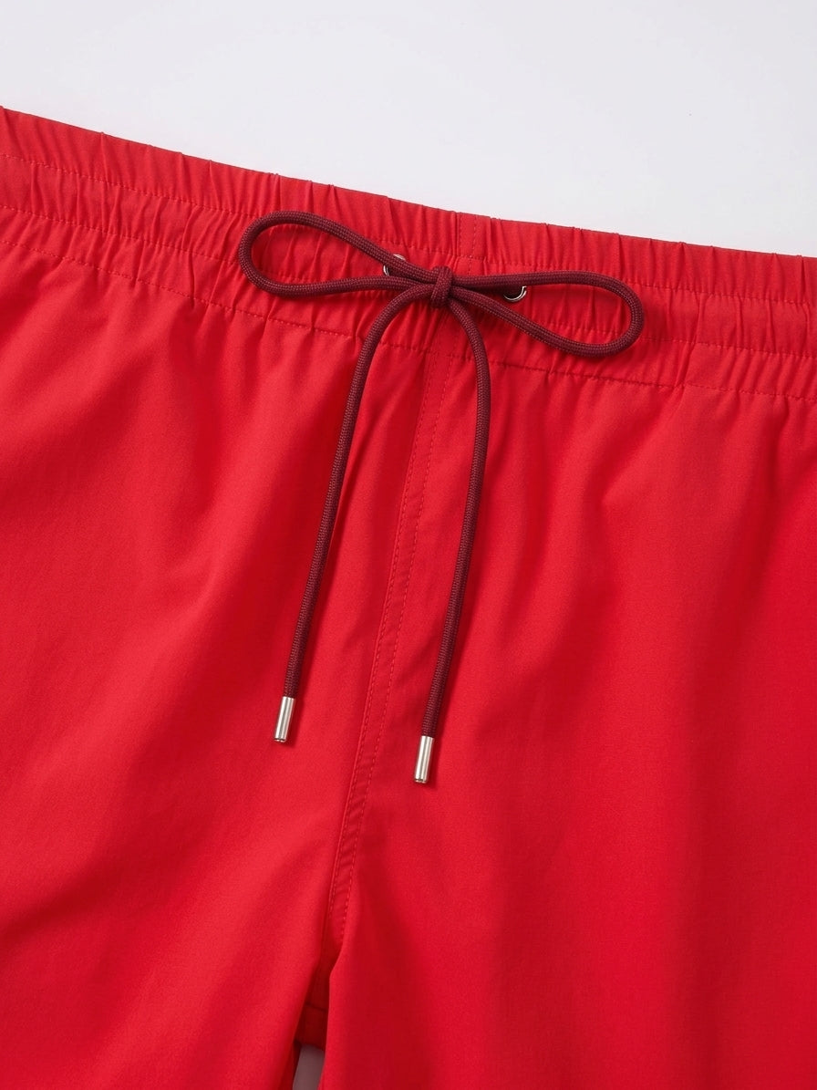 Premium swimming shorts imperial red