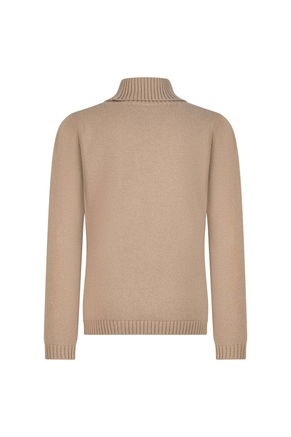 Kid's  turtle neck merino wool sweater biscottio