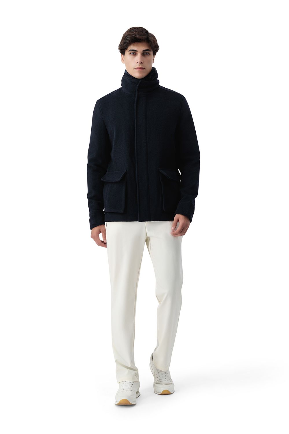 جاكيت تورينو صوف - كحلي ليلي