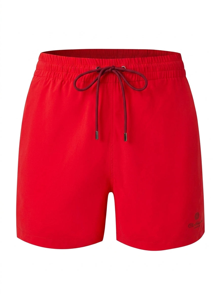 Premium swimming shorts imperial red