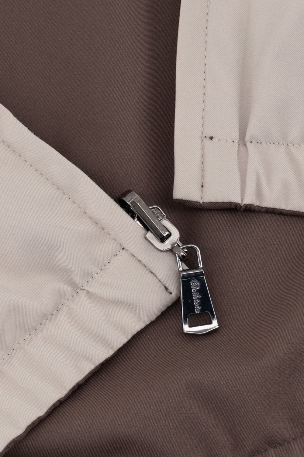 Kid's regent reversible bomber caffè taupe