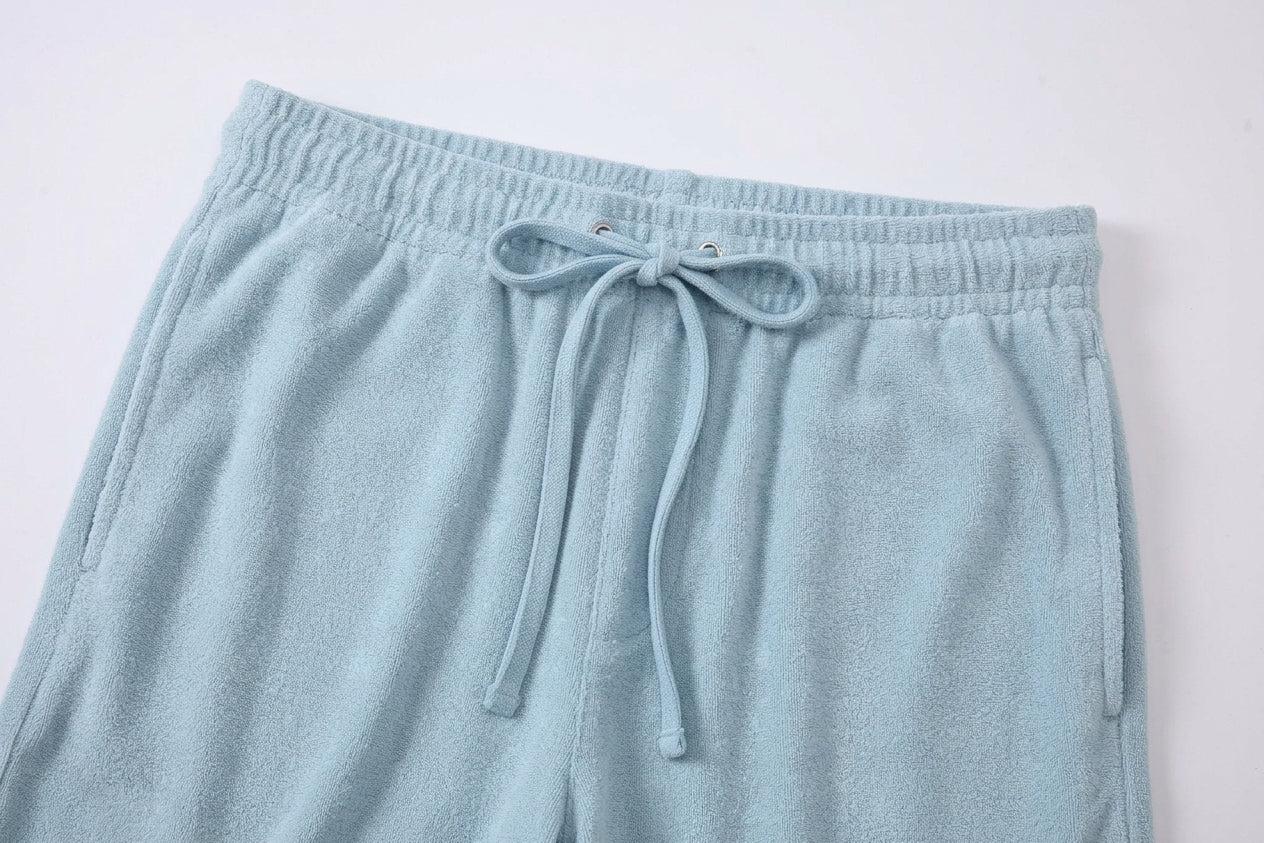 Towel short baby blue