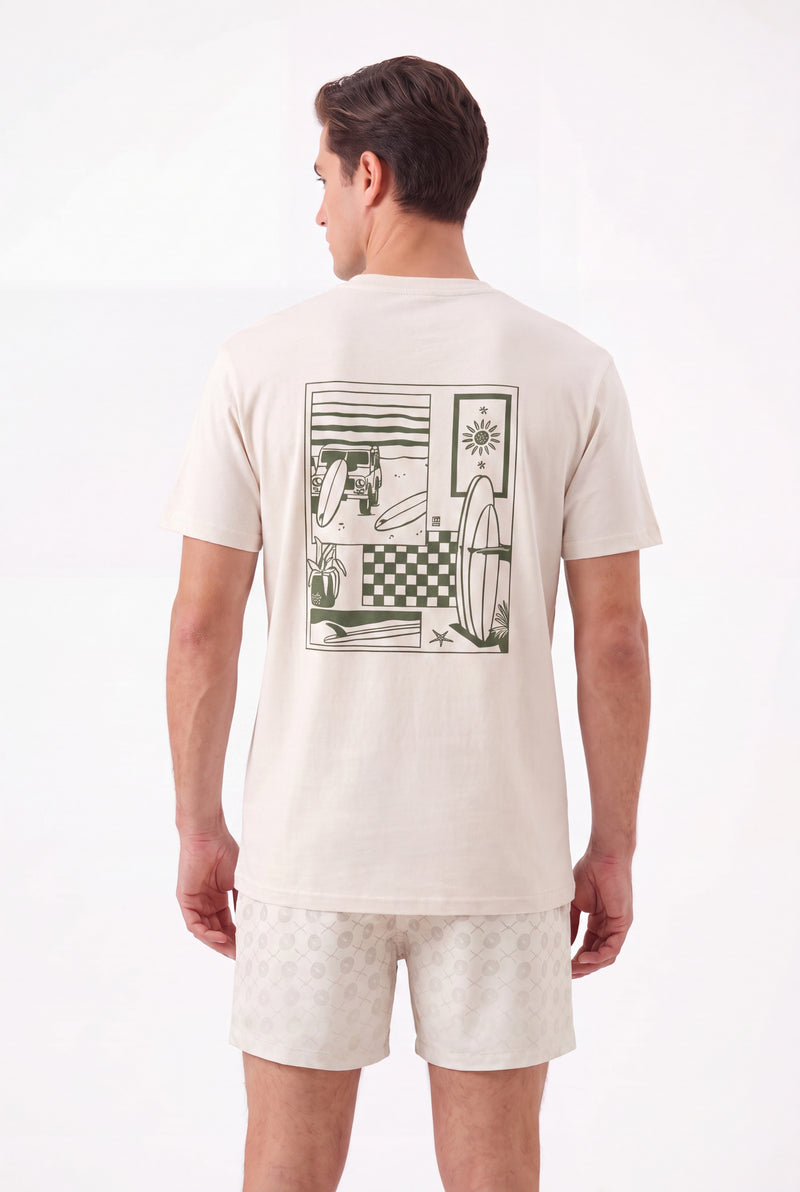 T-shirt-Beach Memories T-Shirt