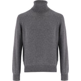 Cashmere High Neck-Grey