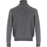 Cashmere High Neck-Grey