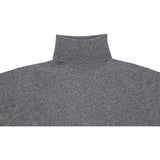 Cashmere High Neck-Grey