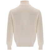 Cashmere High Neck-Ivory