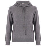 Cashmere Hoodie-Grey