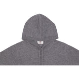 Cashmere Hoodie-Grey