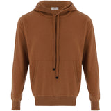 Cashmere Hoodie-Brown