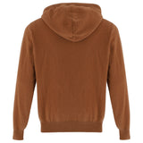 Cashmere Hoodie-Brown