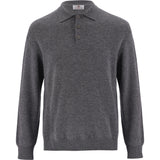 Cashmere Polo-Grey