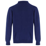 Cashmere Polo-Navy