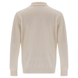 Cashmere Polo-Ivory