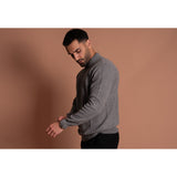 Cashmere Polo-Grey