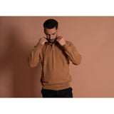 Cashmere Polo-Brown