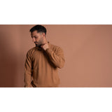 Cashmere Polo-Brown