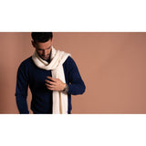 Cashmere Scarf-Ivory