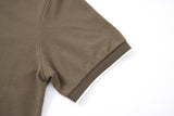 Open collar-Olive