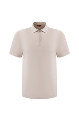 polo shirt -Beige
