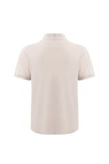 polo shirt -Beige