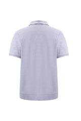 open collar -Light-Gray