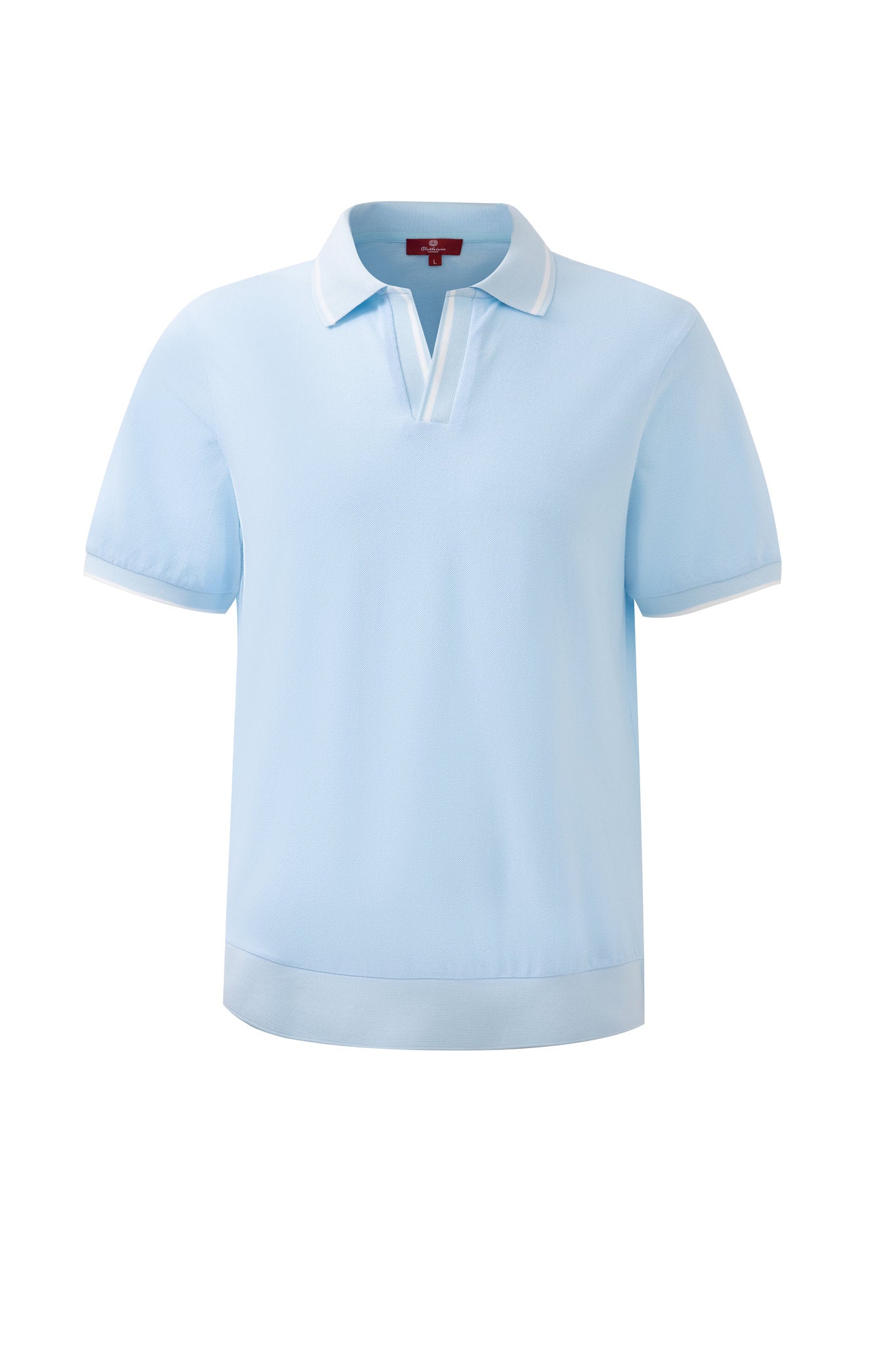 open collar -Baby-Blue