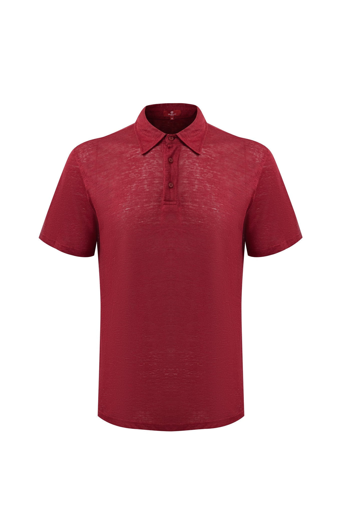 polo linen -Burgundy