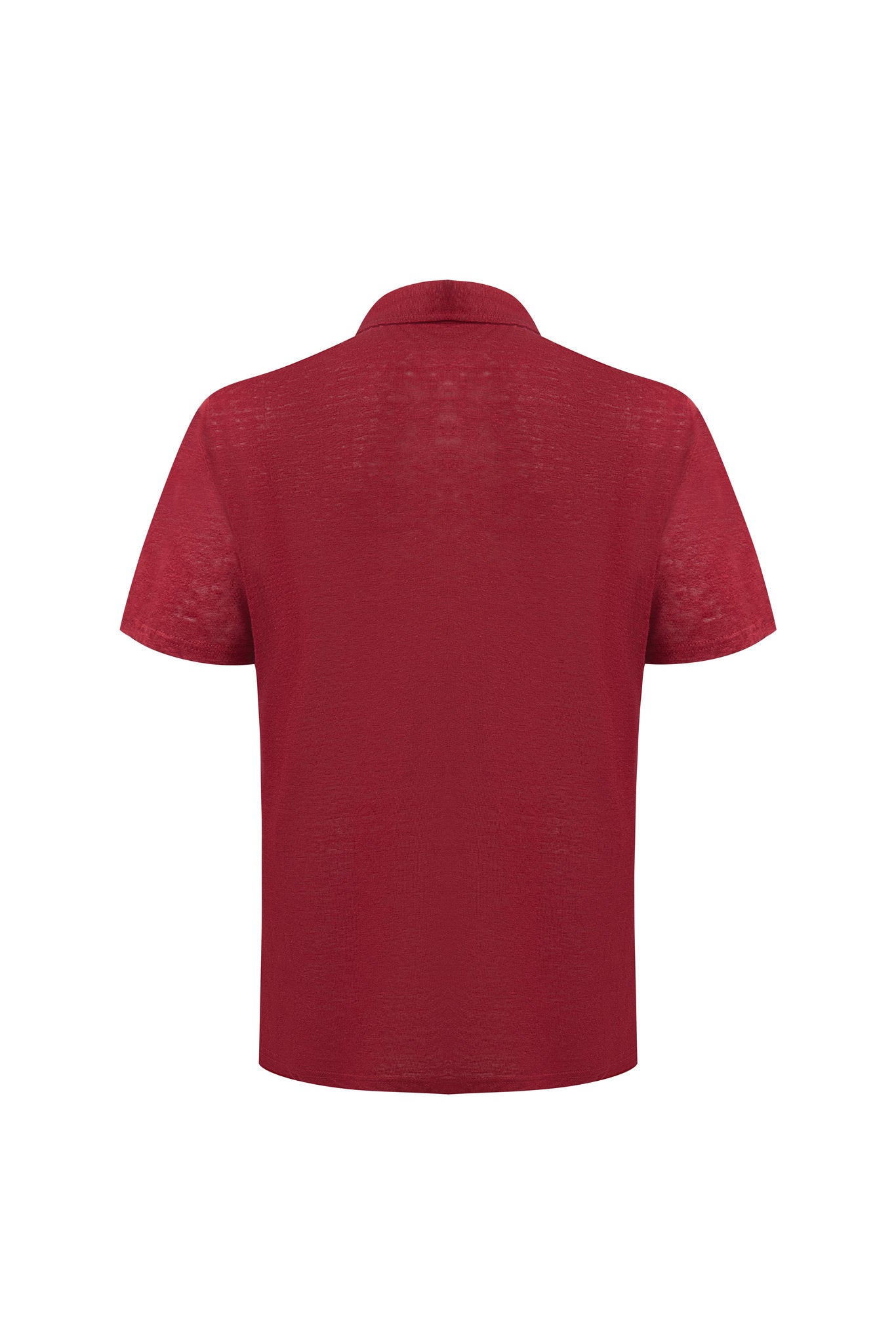 polo linen -Burgundy
