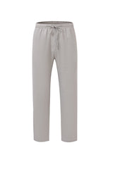 Linen Pants-Grey