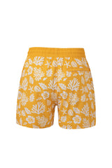 Sea Leaves Swim Short -Yellow