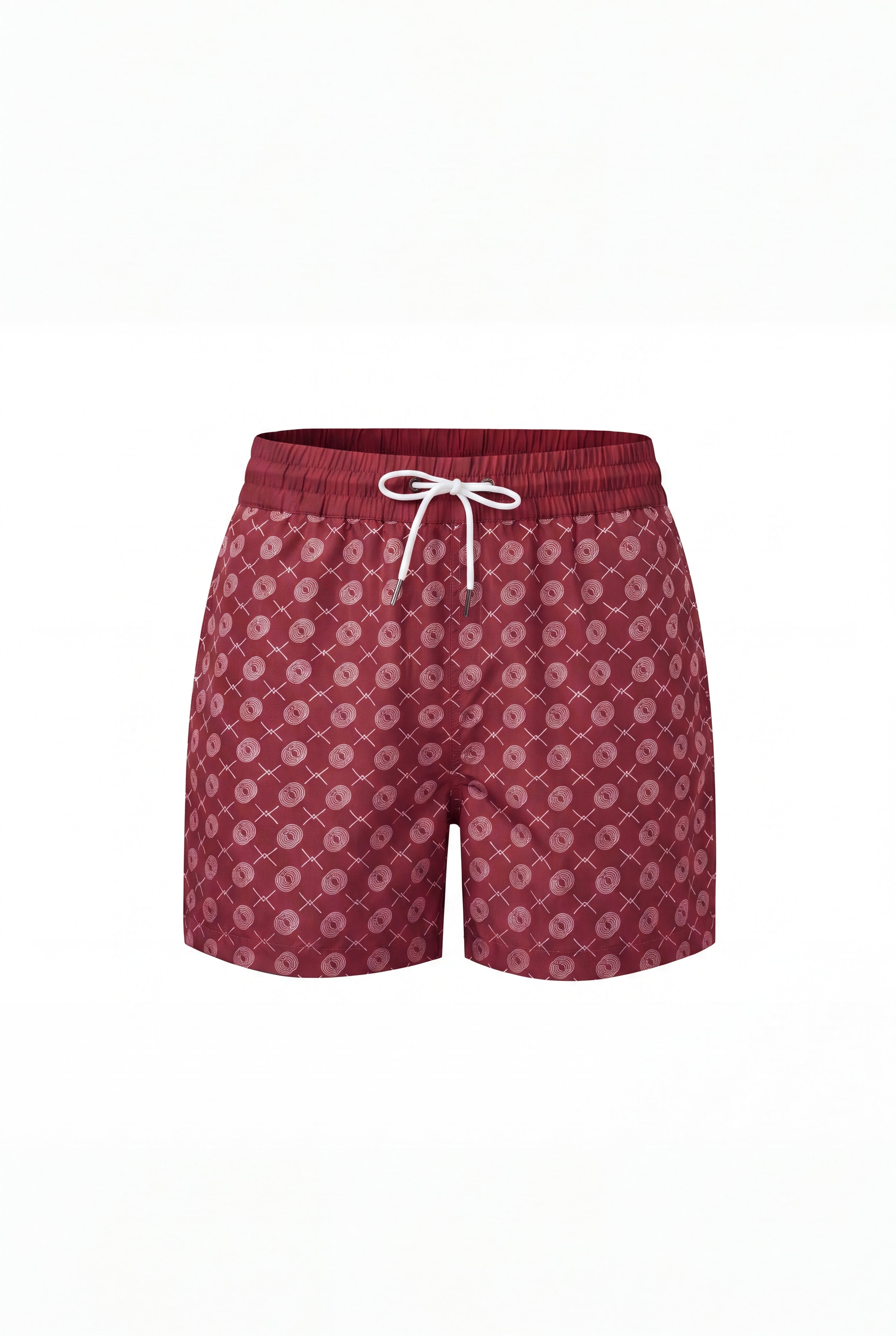 Signature Swim Shorts -Burgundy