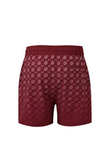 Signature Swim Shorts -Burgundy