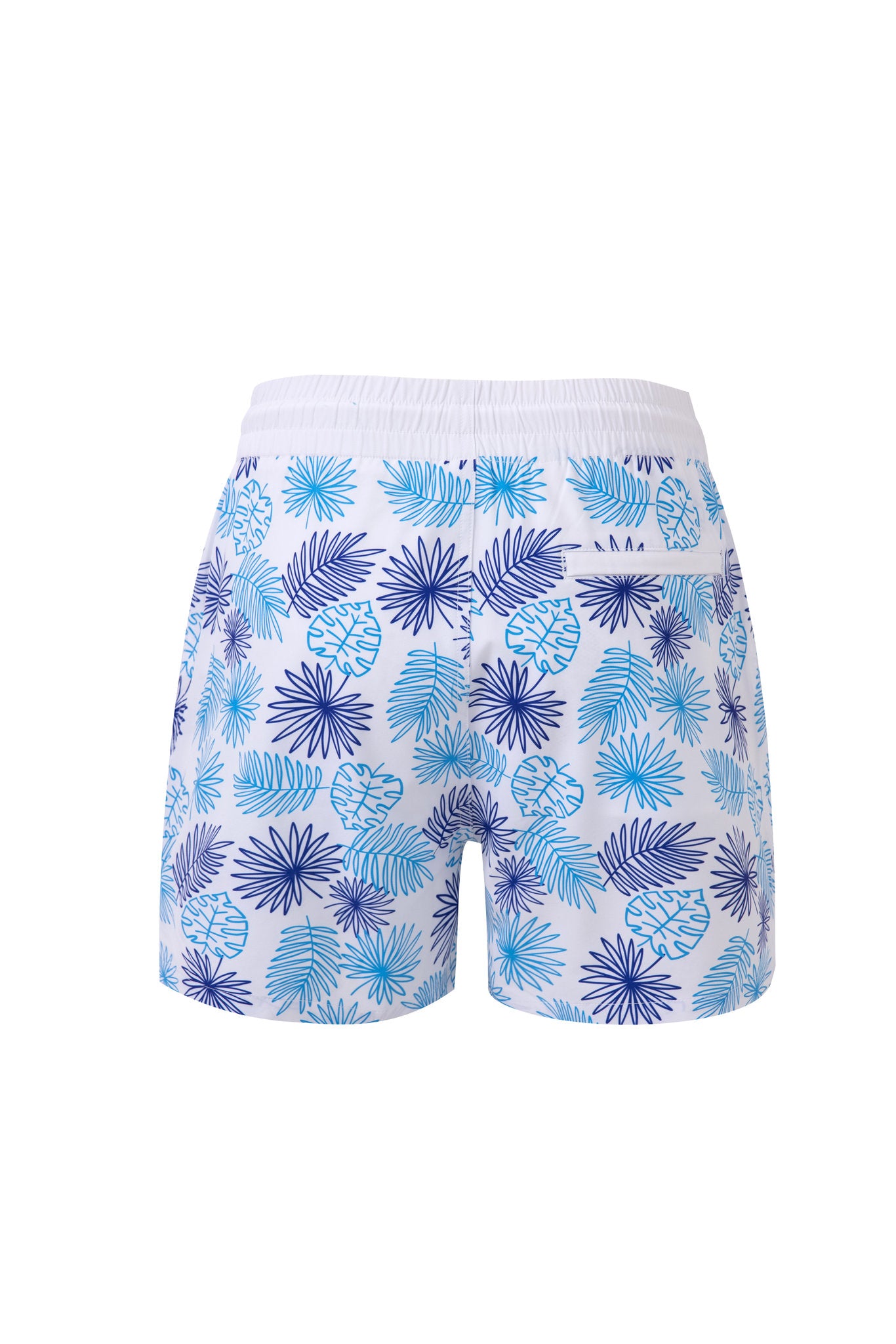 Tropical Swim Short - White